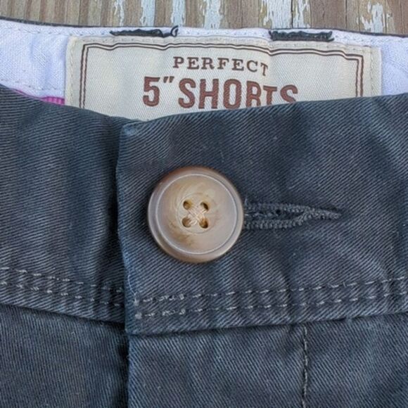 Women's Old Navy 8 M Medium Shorts Chino Khakis Black Stretch 4 Pockets‎ - Picture 11 of 14